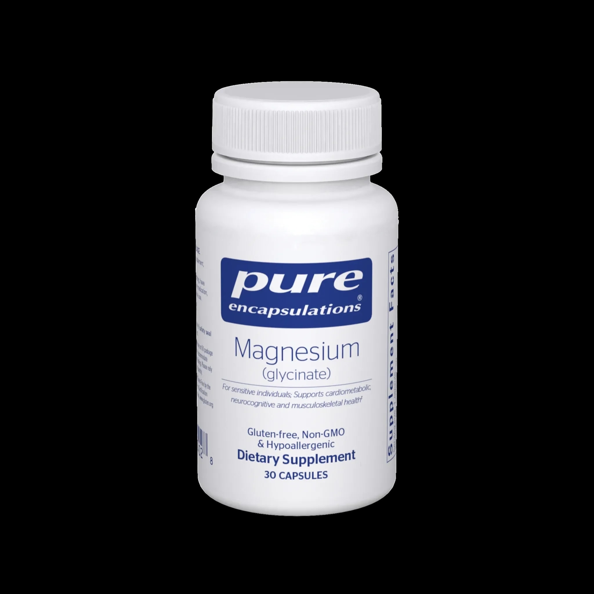Pure Encapsulations Magnesium Glycinate dietary supplement bottle