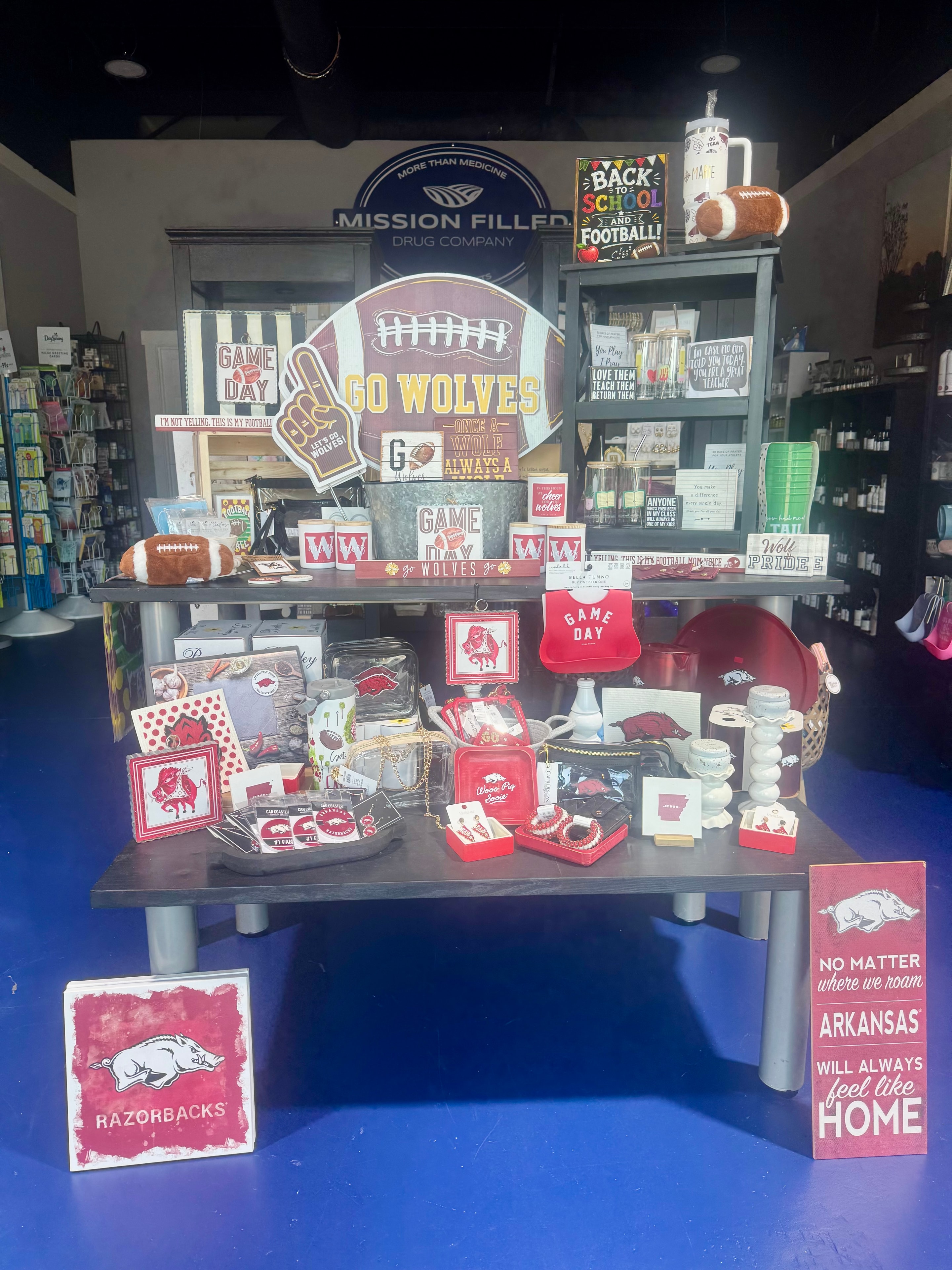 Mission Filled Drug Company gift shop interior